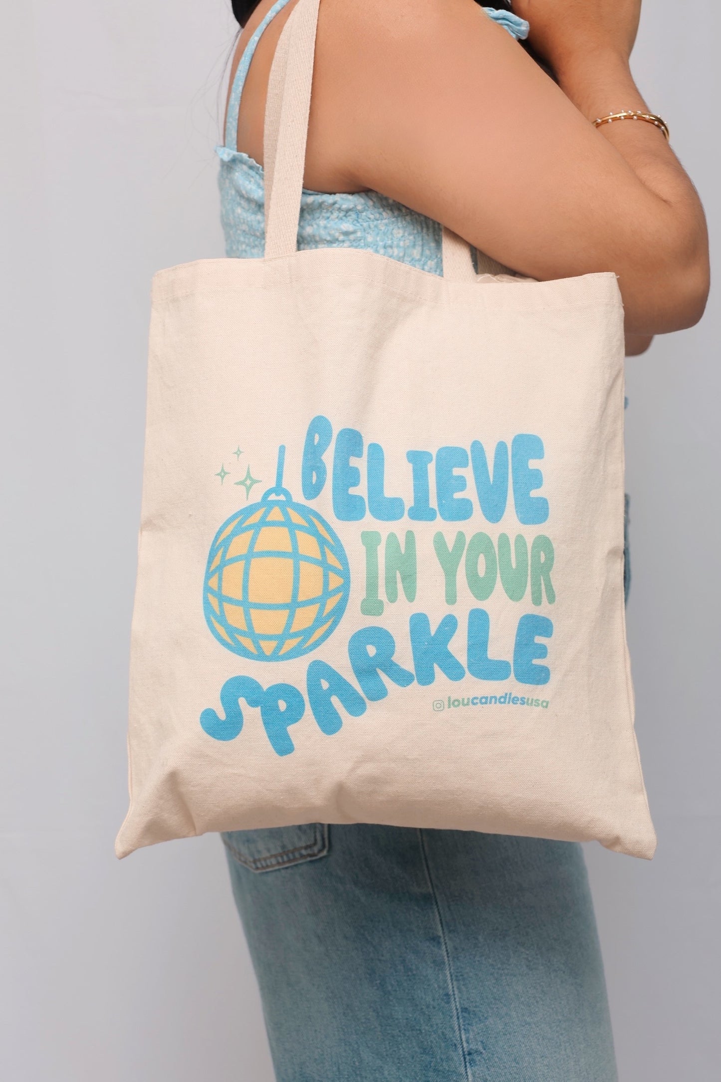 Believe in Your Sparkle Tote Bag
