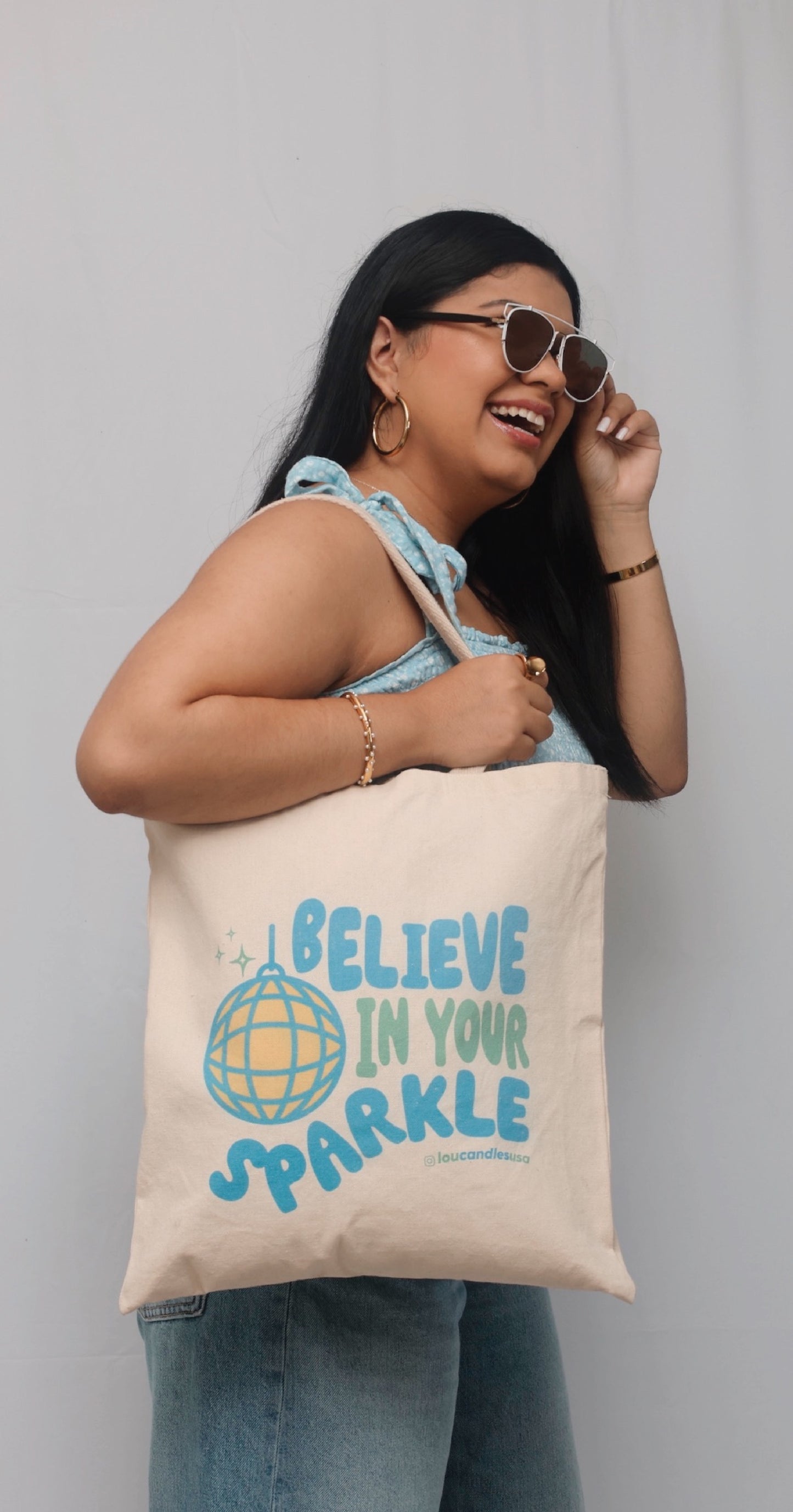 Believe in Your Sparkle Tote Bag