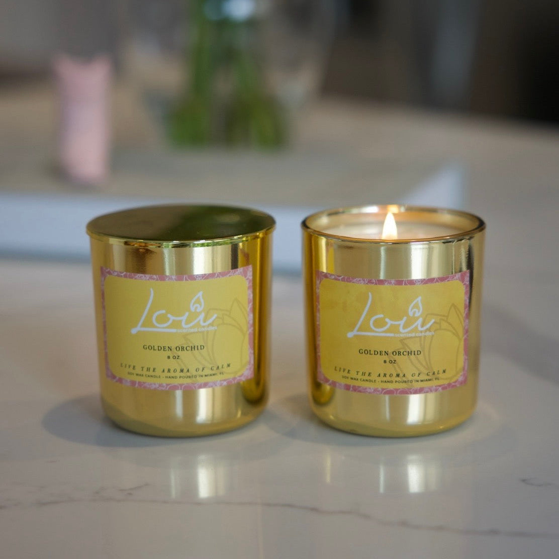Golden Orchid 8 oz